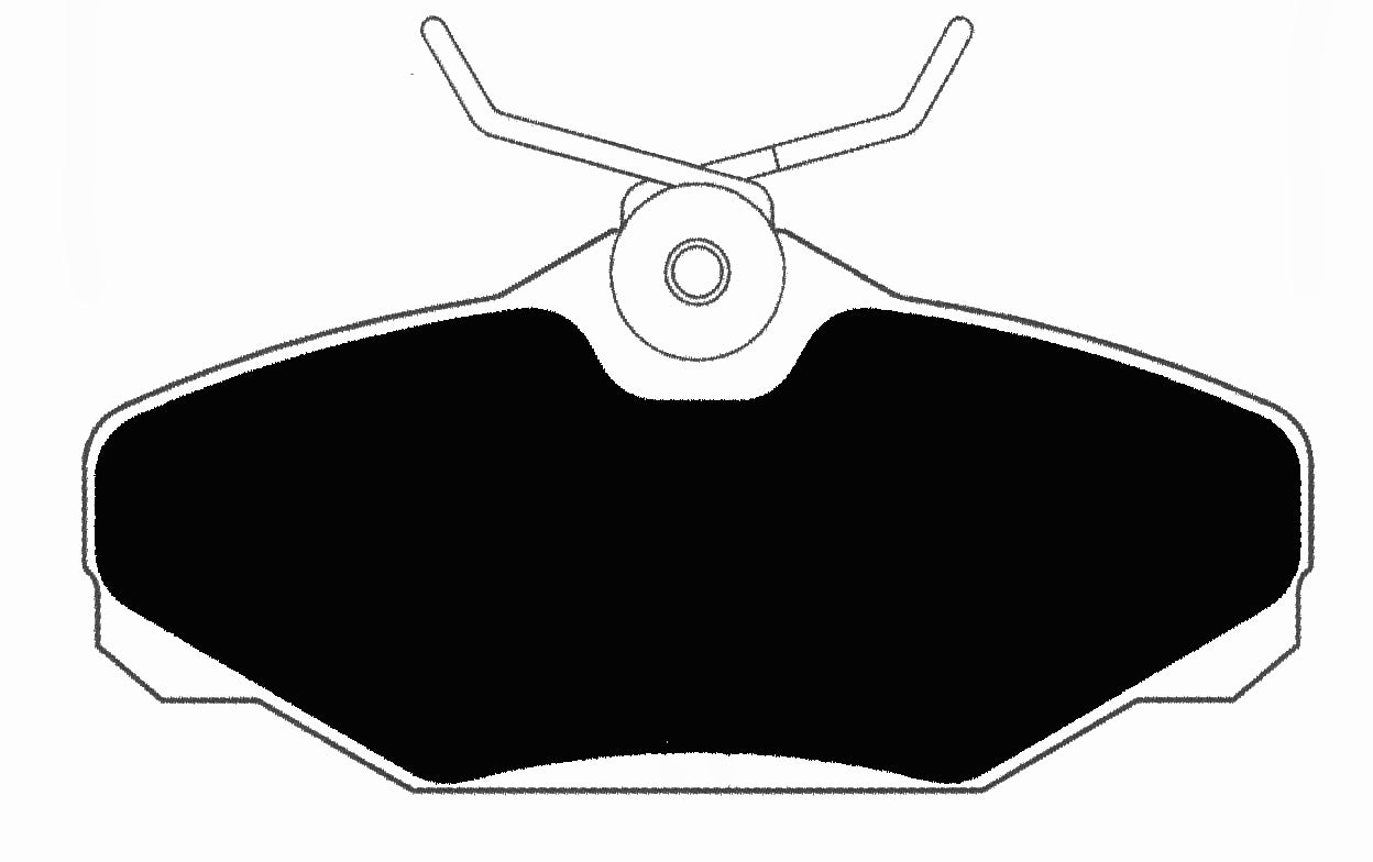 Porterfield Brake Pads for 2004 MERCURY SABLE REAR DISCS