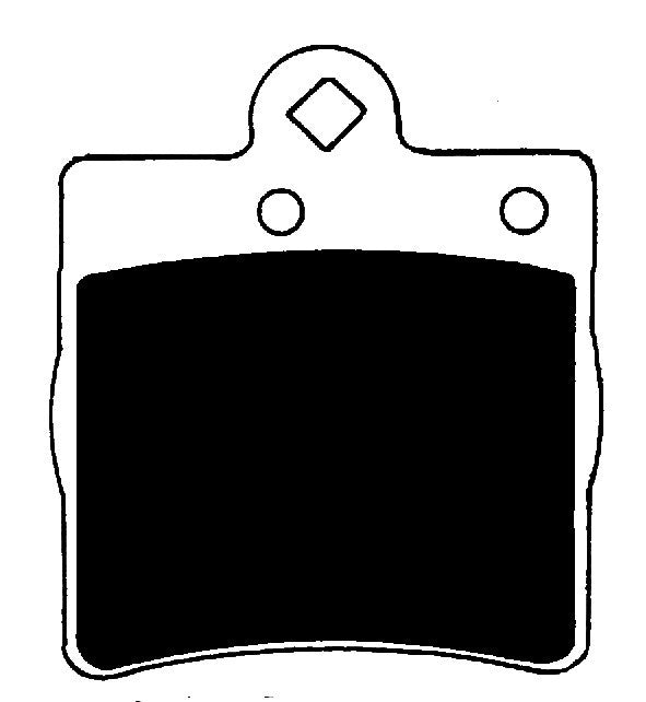 Porterfield Brake Pads for 2003 MAZDA PROTEGE LX