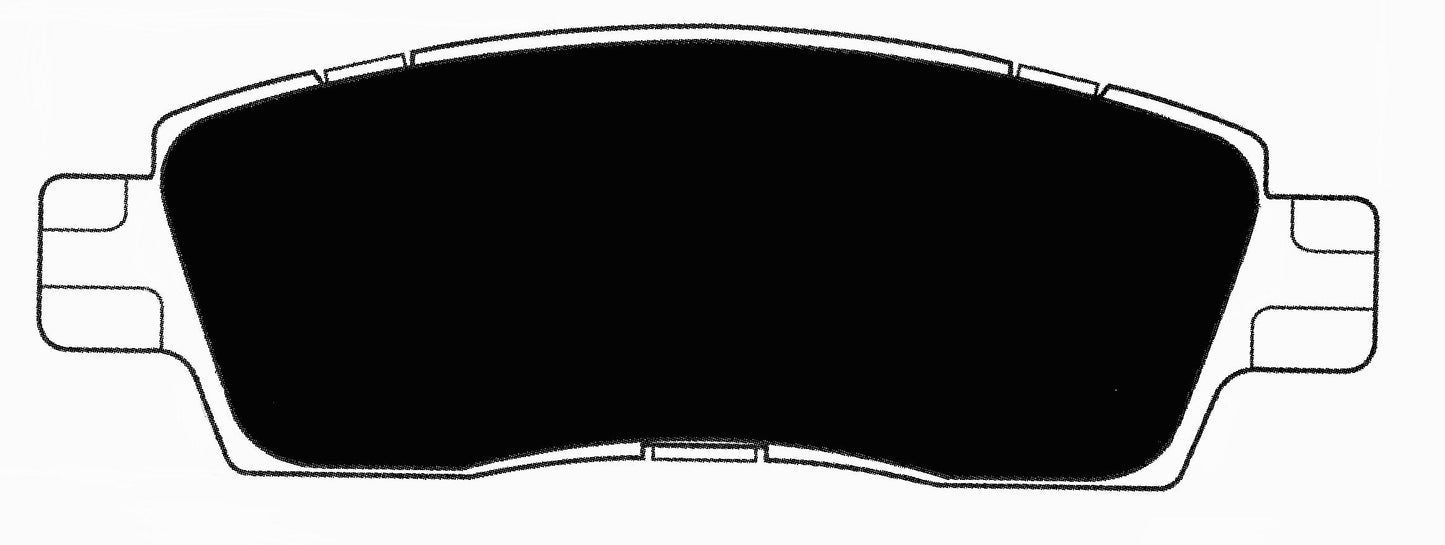 Porterfield Brake Pads for 2009 GMC ACADIA