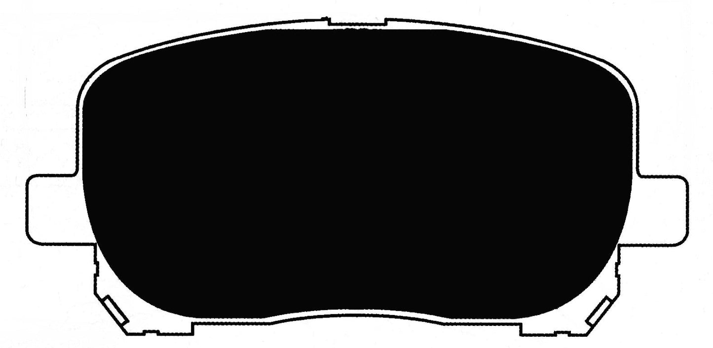 Porterfield Brake Pads for 2003 TOYOTA MATRIX FWD