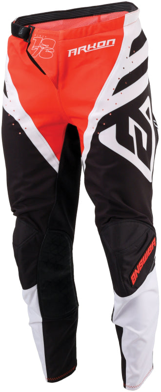 Answer 24 Arkon Nitrus Pants Red/Black/White Size - 38 442455