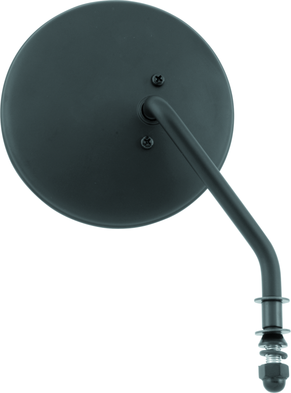 Bikers Choice 4in Round Mirror Blk (Short-R) 482776