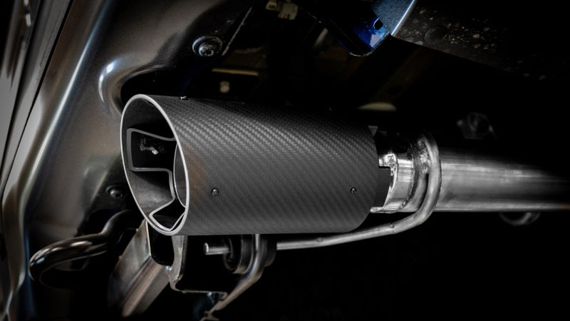 Borla 21-23 Ford Raptor 3in Connection Pipe 4.5in Tip - Carbon Fiber Black Anodized 60727CFBA