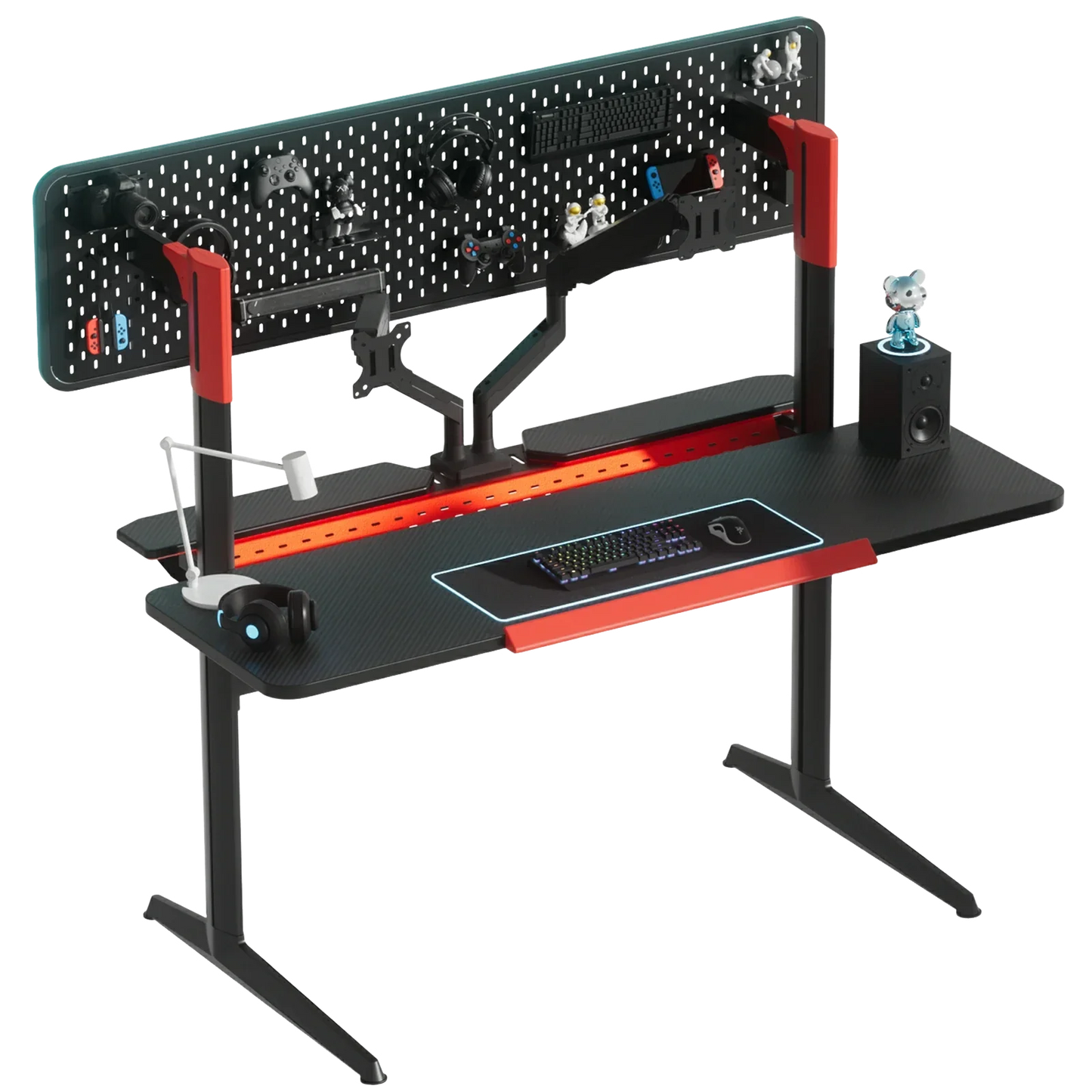 Pillars Series Gaming Pegboard Desk GTP-430