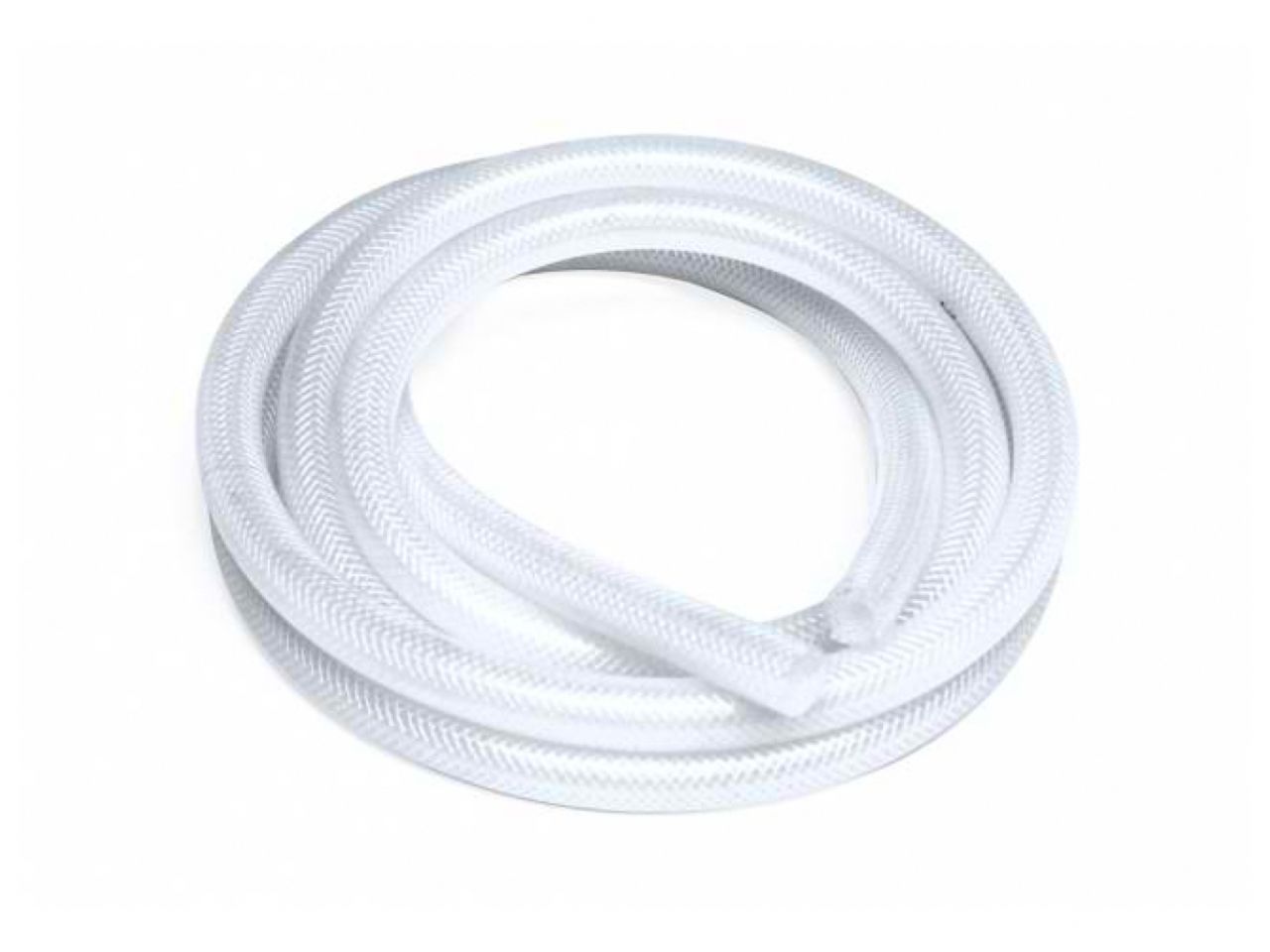HPS 1/2" ID Clear High Temp Reinforced Silicone Heater Hose Tubing, 13mm ID