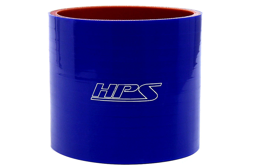 HPS 3-1/4" (83mm) Silicone Straight Coupler Hose, High Temperature 4-ply Reinforced