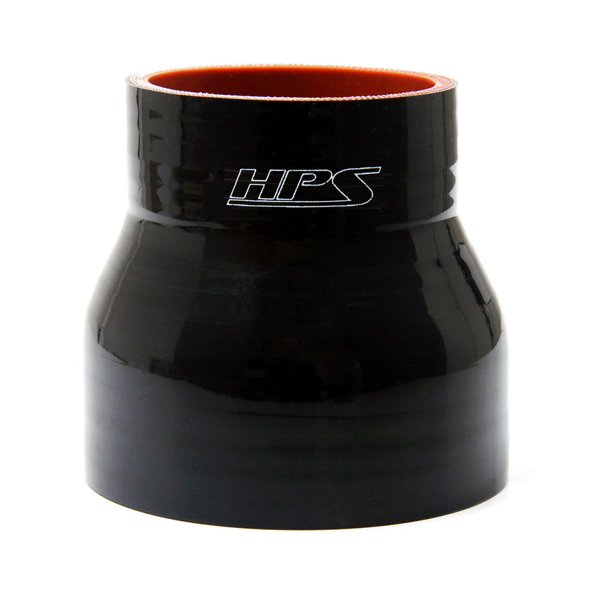 HPS 1-3/4" - 2-1/2", Silicone Straight Reducer Coupler Hose, High Temp 4-ply Reinforced, 45mm - 63mm