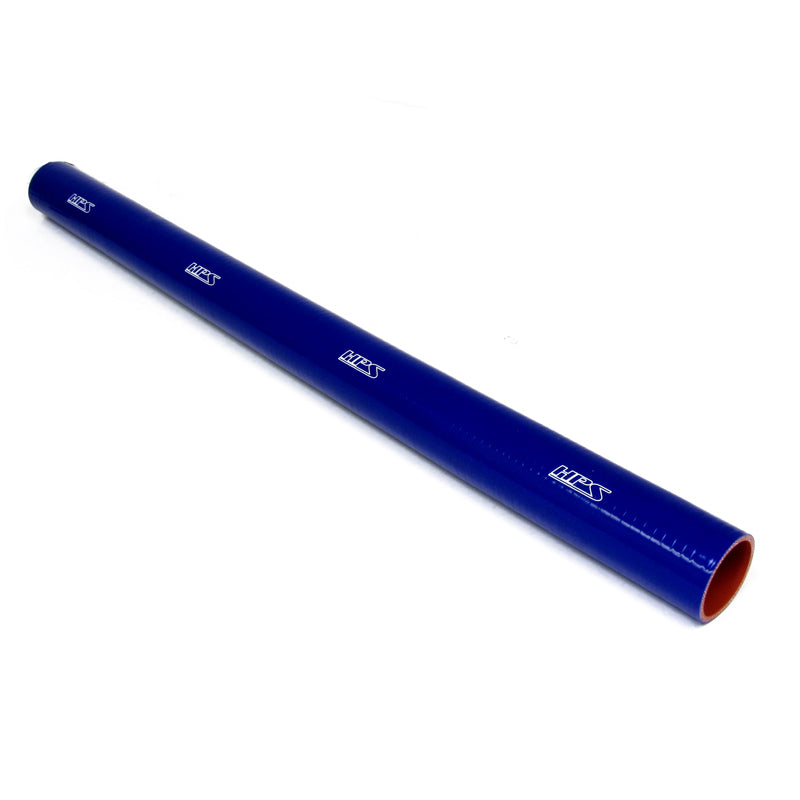 HPS 1-3/8" ID, 3 Feet Length, Silicone Straight Coupler Coolant Tube Hose, High Temp 4-ply Reinforced, Blue, 35mm ID