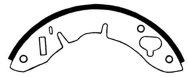 Porterfield Brake Shoes for 1971 AUSTIN MINI COOPER S