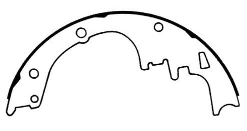 Porterfield Brake Shoes for 1987 CHEVROLET ASTRO VAN