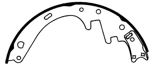 Porterfield Brake Shoes for 1991 FORD F150 2WD